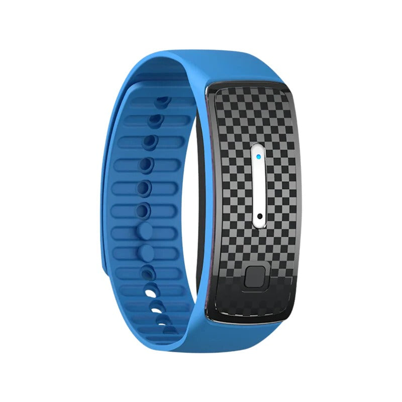 Anti-Muggen Armband Ultrasonisch Afweersysteem Oplaadbaar Waterdicht Verstelbaar Outdoor Camping Wandelen