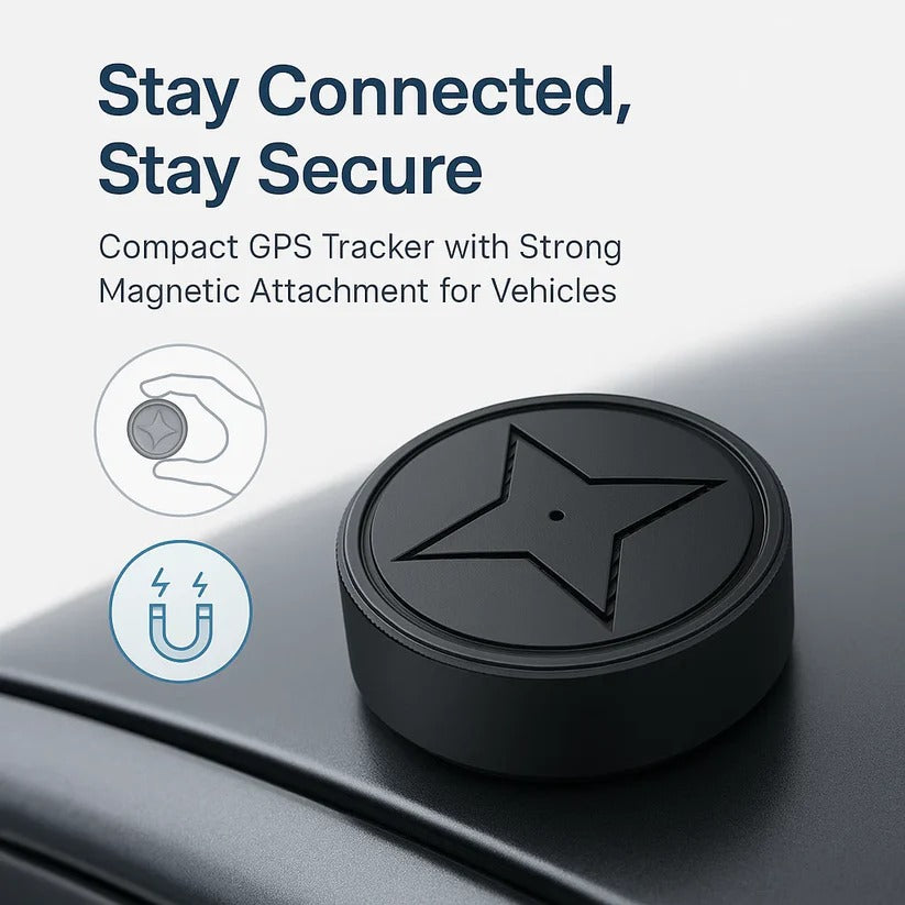 Compacte Magnetische GPS Tracker 4G Real-Time Volgsysteem Voertuig Huisdier Bagage Locatiebewaking Waterdicht