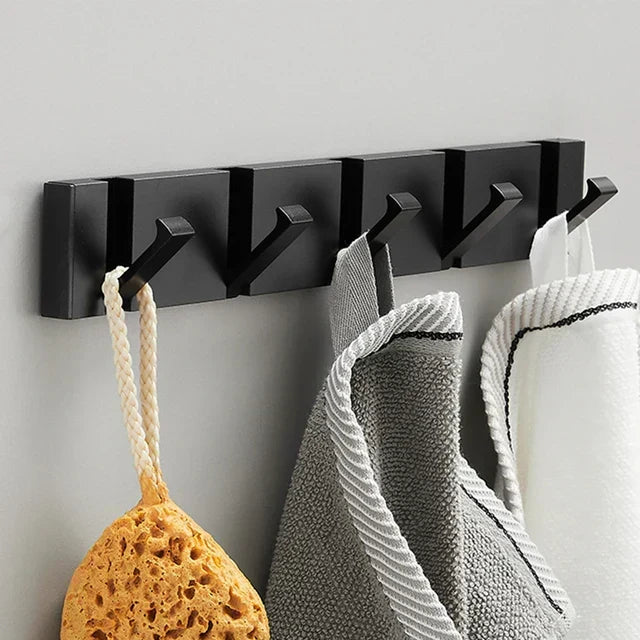 Opvouwbare Wandhaak van Roestvrij Staal - Ruimtebesparend & Minimalistisch Design