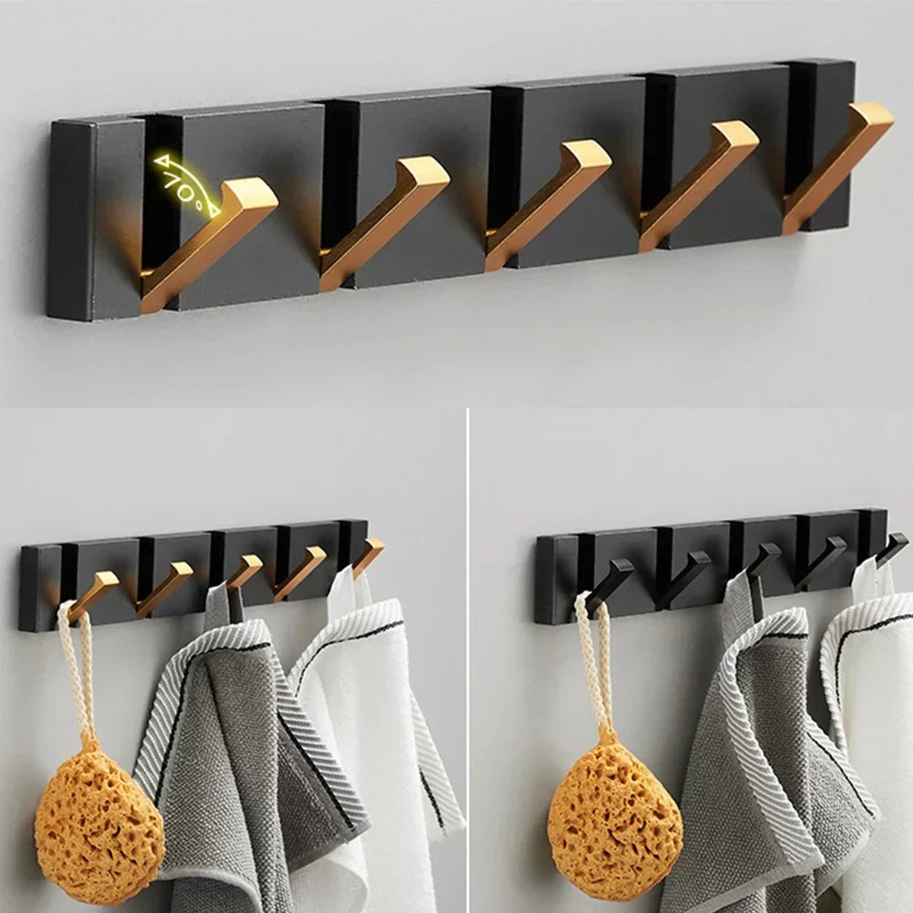 Luxe Opvouwbare Wandhaak - Minimalistisch Design & Ruimtebesparend
