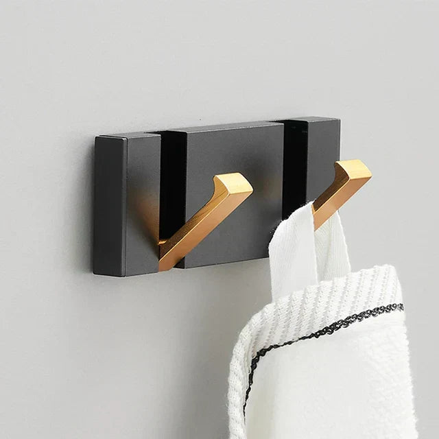Opvouwbare Wandhaak van Roestvrij Staal - Ruimtebesparend & Minimalistisch Design