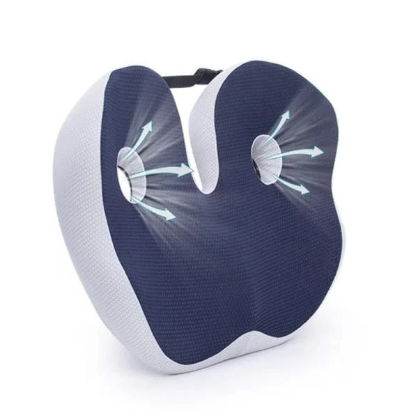 Ergonomisch Zitkussen Memory Foam Zitbeenontlasting Rugsteun Bureau Auto Stoel Orthopedisch Comfort Kantoor