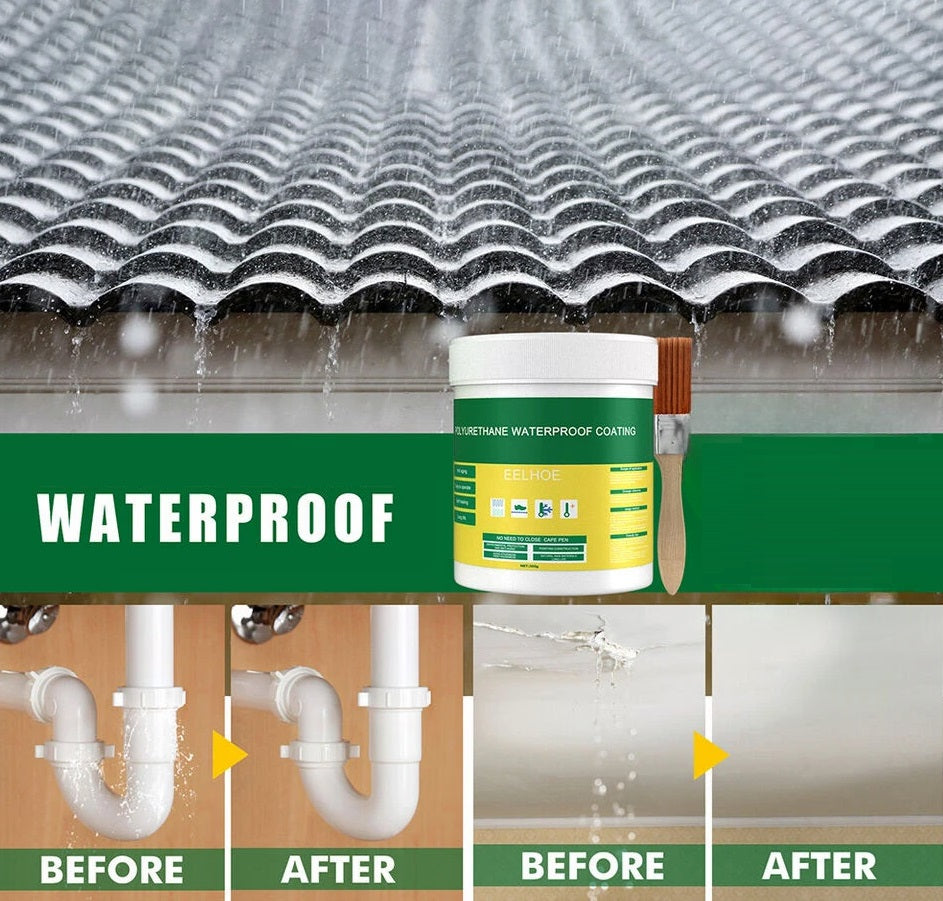 Waterafstotende Coating Spray - Transparante Transparante Beschermlaag voor Daken Balkons Muren Tegels
