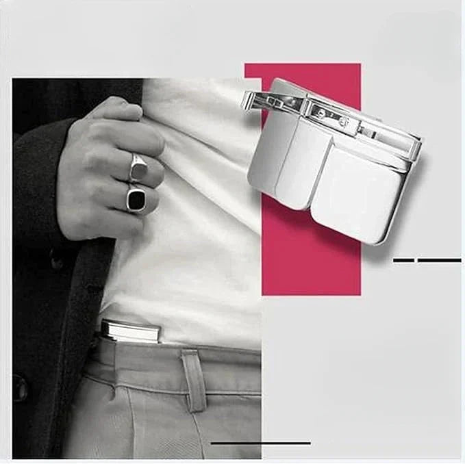 Verstelbare Riemsluiting - Elegante Clip-On Gesp voor Perfecte Pasvorm - Bevestig Zonder Riem in Seconden