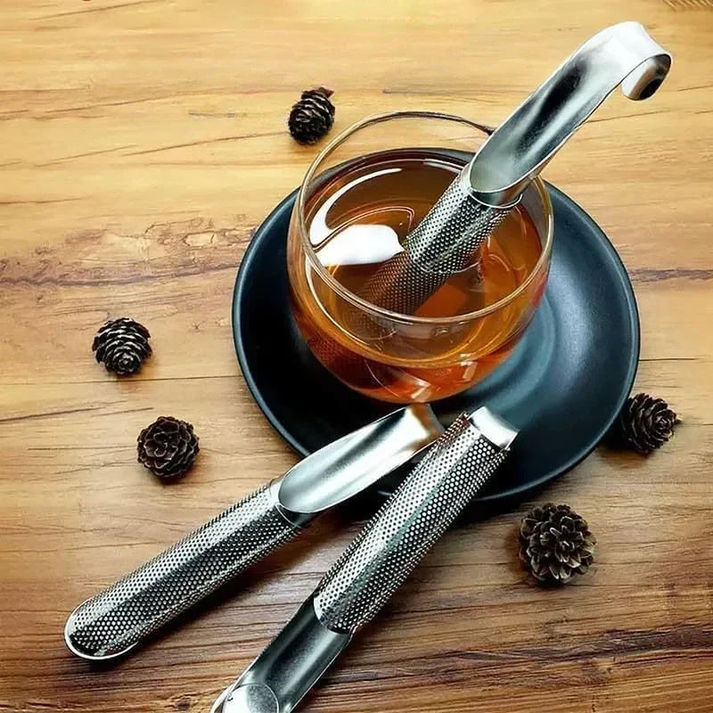 Thee-ei van Roestvrij Staal (Set van 2) - Fijnmazig Thee-infuser voor Losse Thee