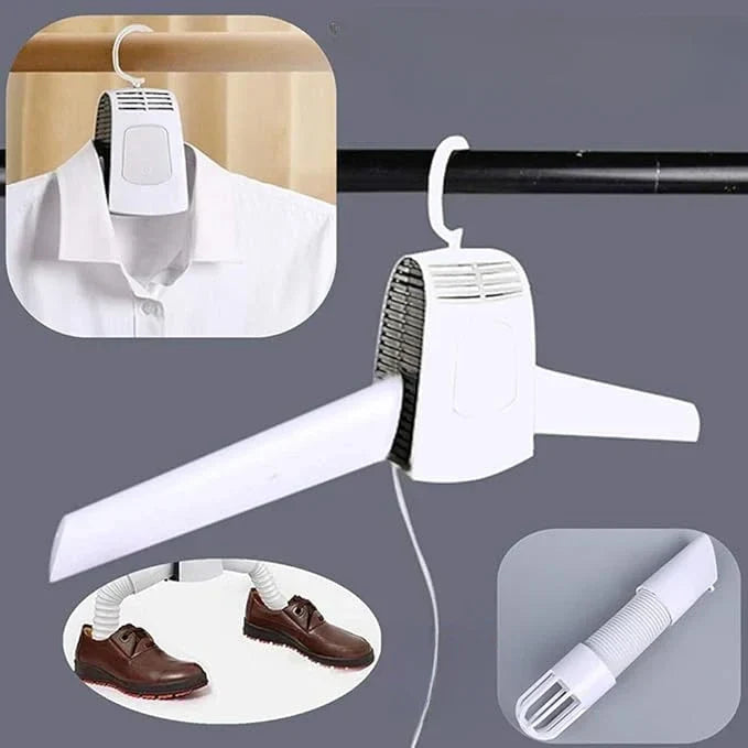 Elektrisch Reisdroogrek voor Kleding - Compact Opvouwbaar