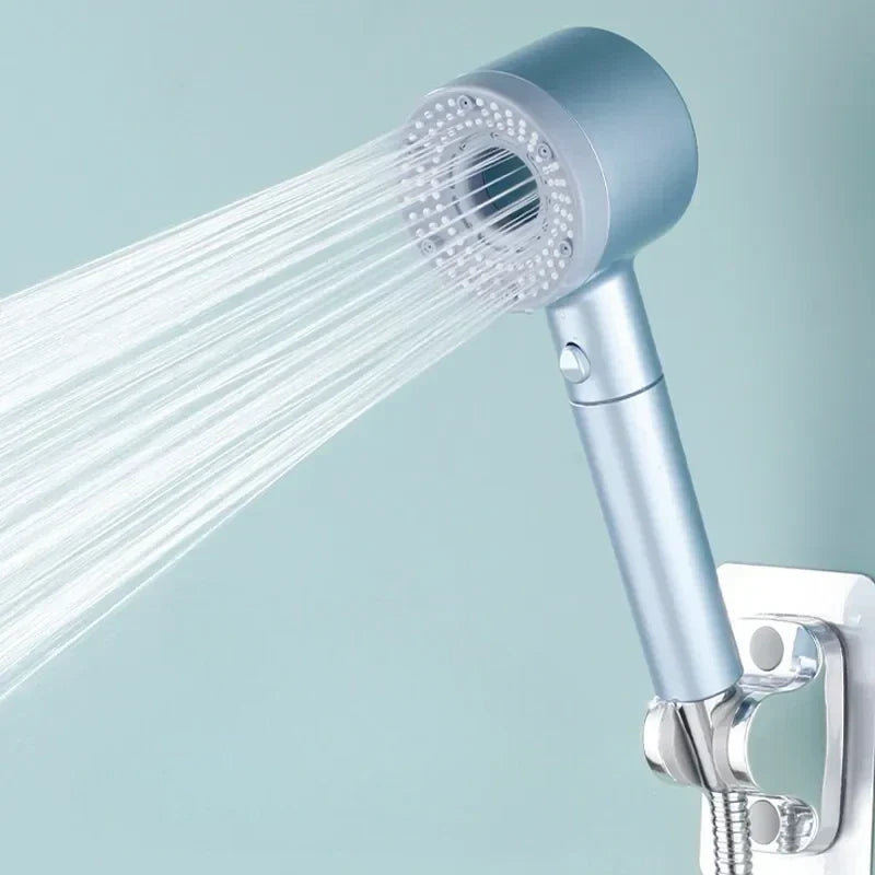 Handdouche met 5 Verstelbare Standen - Waterbesparende Douchekop met Verhoogde Druk - Badkameraccessoire voor Zwakke Waterdruk