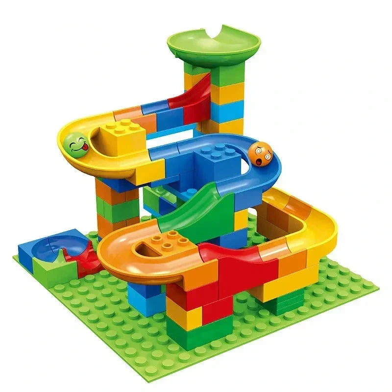 Knikkerbaan Bouwset 3+ Jaar Educatief Speelgoed Logica Motoriek Ontwikkeling Creatief Constructiespeelgoed