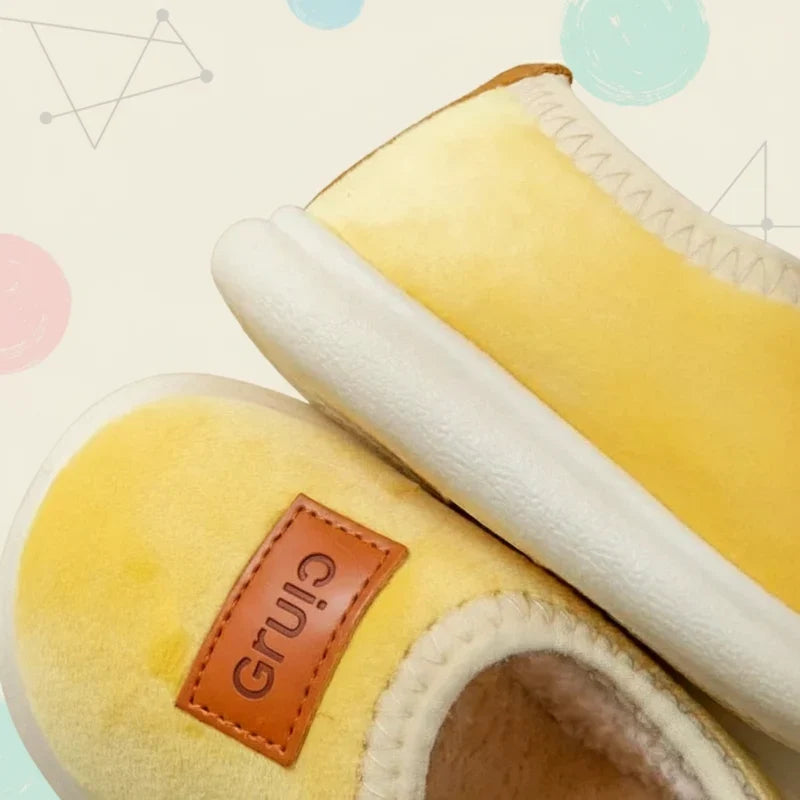 Zachte Winterpantoffels voor Kinderen met Antislipzool Warme Voering Comfort Binnenschoenen Peuters Kleuters