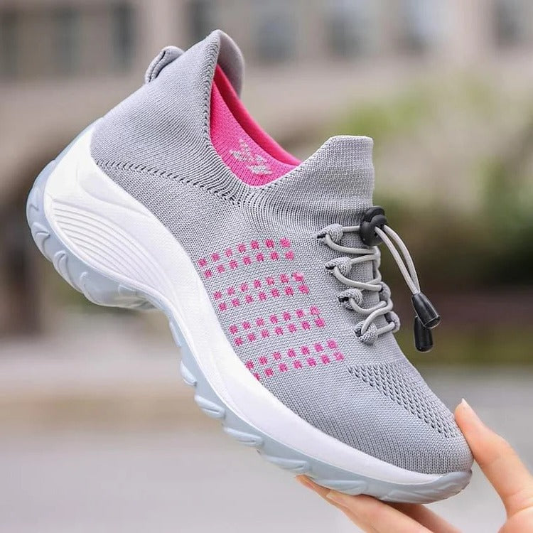 Orthopedische Sneakers met Brede Pasvorm Voetboogondersteuning en Demping voor Maximaal Loopcomfort Dagelijks