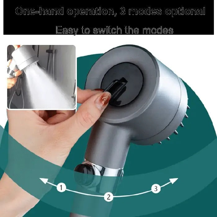 Hogedruk Douchekop met 9-Laags Filtersysteem Waterbesparende Technologie en Wellness Douche-Ervaring Badkamer