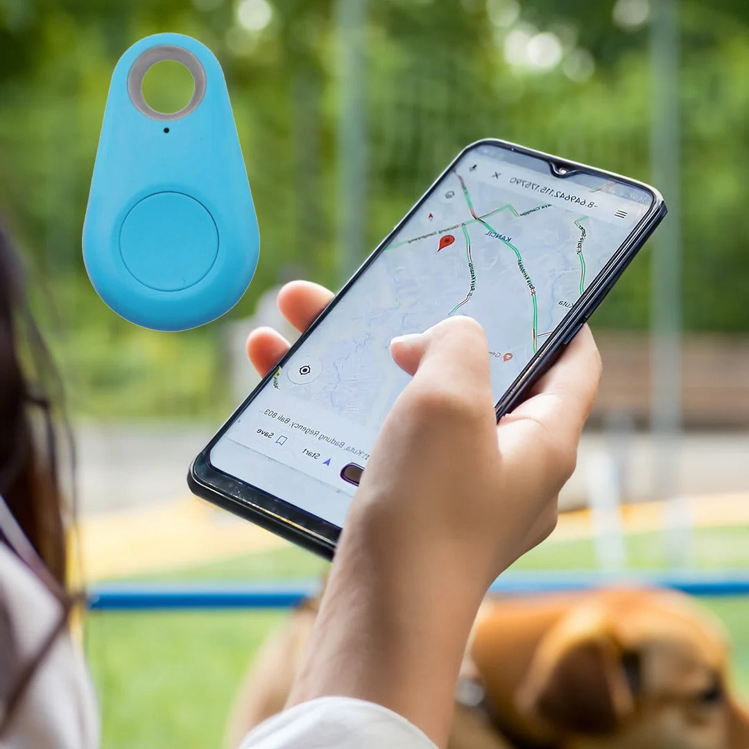 Waterdichte GPS Tracker voor Huisdieren met Bluetooth en App Controle Realtime Locatie Honden Katten Veiligheid