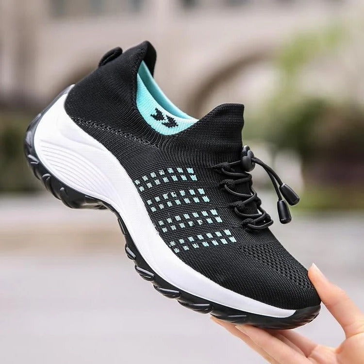 Orthopedische Sneakers met Brede Pasvorm Voetboogondersteuning en Demping voor Maximaal Loopcomfort Dagelijks