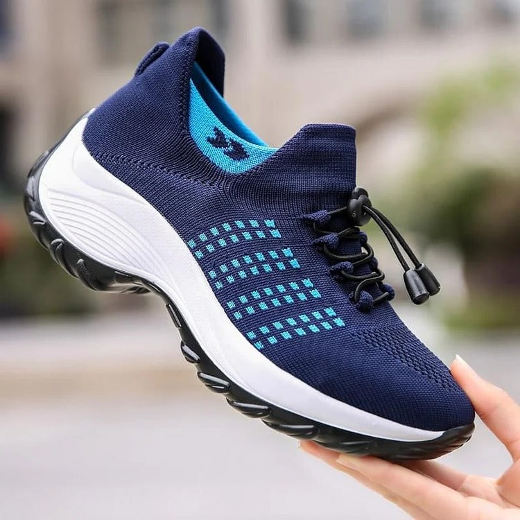Orthopedische Sneakers met Brede Pasvorm Voetboogondersteuning en Demping voor Maximaal Loopcomfort Dagelijks