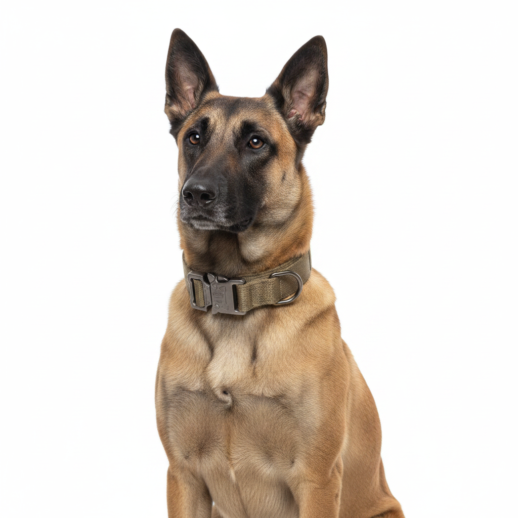 Verstelbare Hondenhalsband met Handvat en Zachte Vulling voor Actieve Honden Training Wandelen Controle