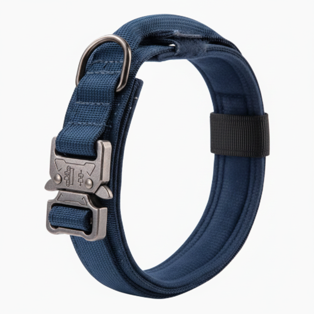 Verstelbare Hondenhalsband met Handvat en Zachte Vulling voor Actieve Honden Training Wandelen Controle