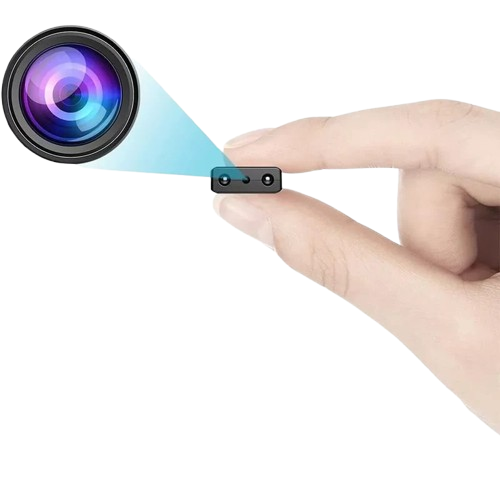 Compacte WiFi Beveiligingscamera Full HD 1080P met Nachtzicht Bewegingsdetectie en App Bediening voor Thuis