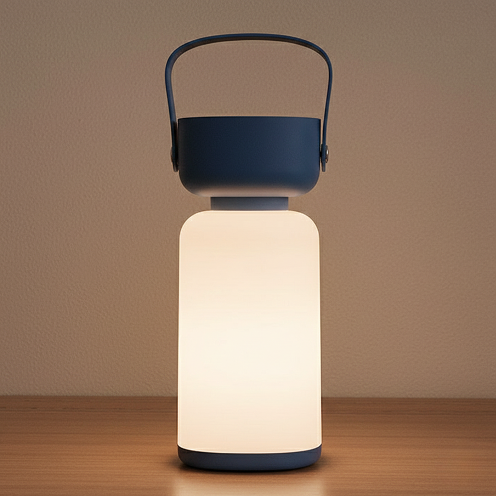 Draagbare LED Tafellamp Cilinder - Waterdicht Modern Design Oplaadbaar USB