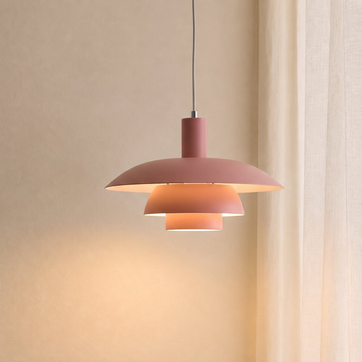 Scandinavische Metalen Hanglamp LED Dimbaar voor Eetkamer Keuken Woonkamer Plafondverlichting 29-39cm