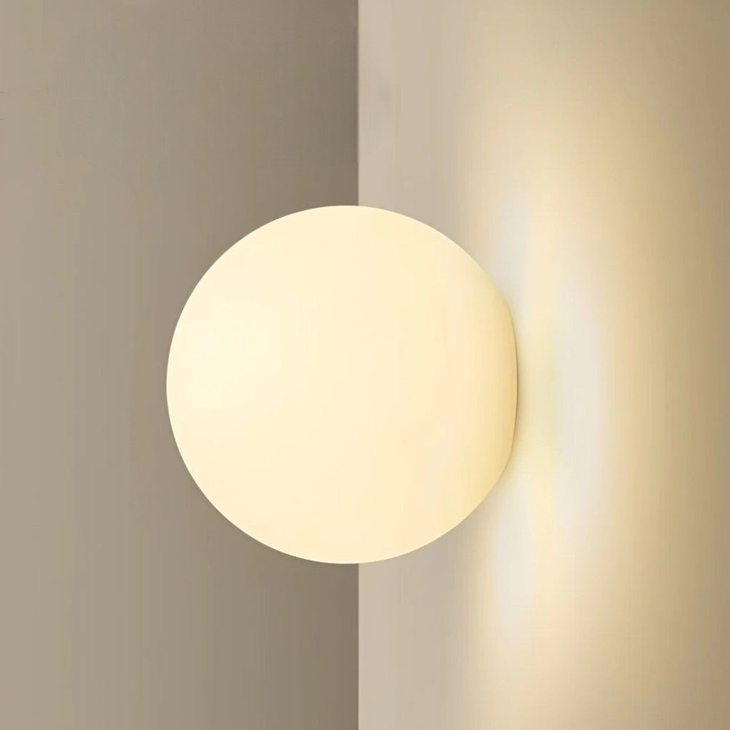 Wandlamp Bol Matglas G9 LED Wit 12-18cm Zwevend Design Moderne Verlichting voor Hal Badkamer Slaapkamer Woonkamer