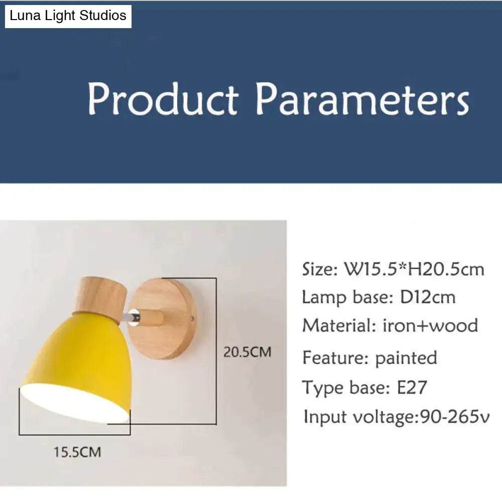 Houten Wandlamp Leeslamp E27 Fitting Scandinavisch Design Sfeervol Leeslicht Bedlamp Woonkamer Slaapkamer