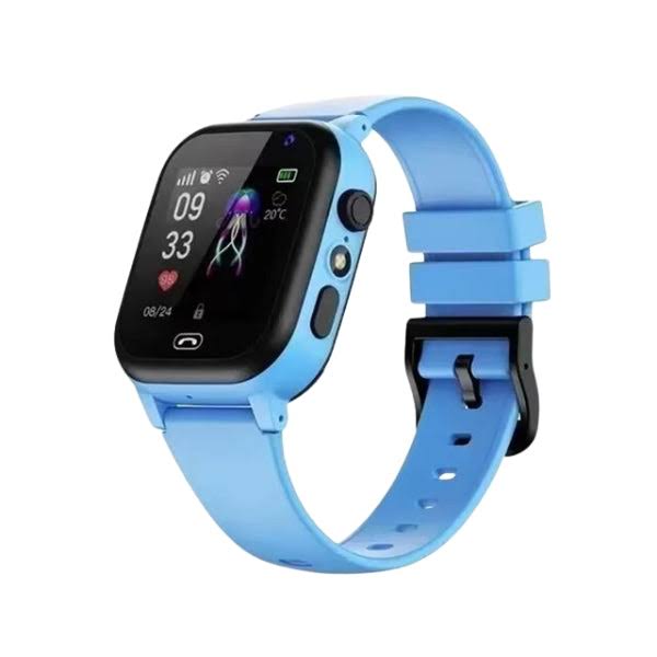 Smartwatch voor kinderen met GPS-tracker en videobel - kinderhorloge met activiteitenmonitor en waterdicht ontwerp