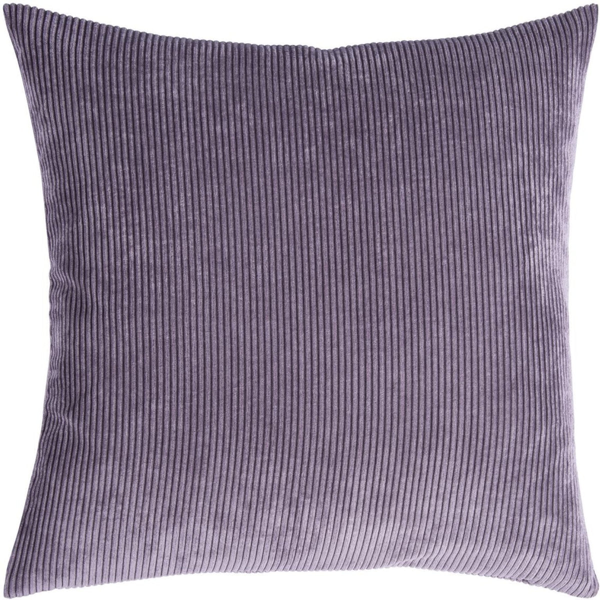 Kussenhoes met Corduroy Look - Zachte Ribfluweel Textuur - Scandinavisch Woonaccent - Vierkante Hoes voor Bank en Stoel