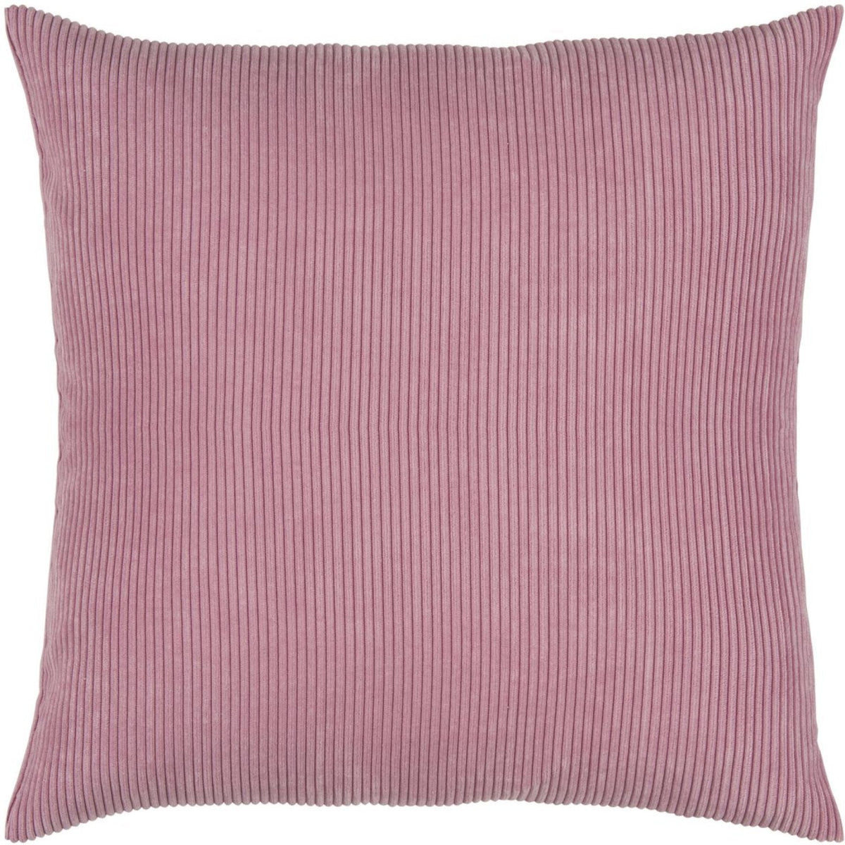 Kussenhoes met Corduroy Look - Zachte Ribfluweel Textuur - Scandinavisch Woonaccent - Vierkante Hoes voor Bank en Stoel
