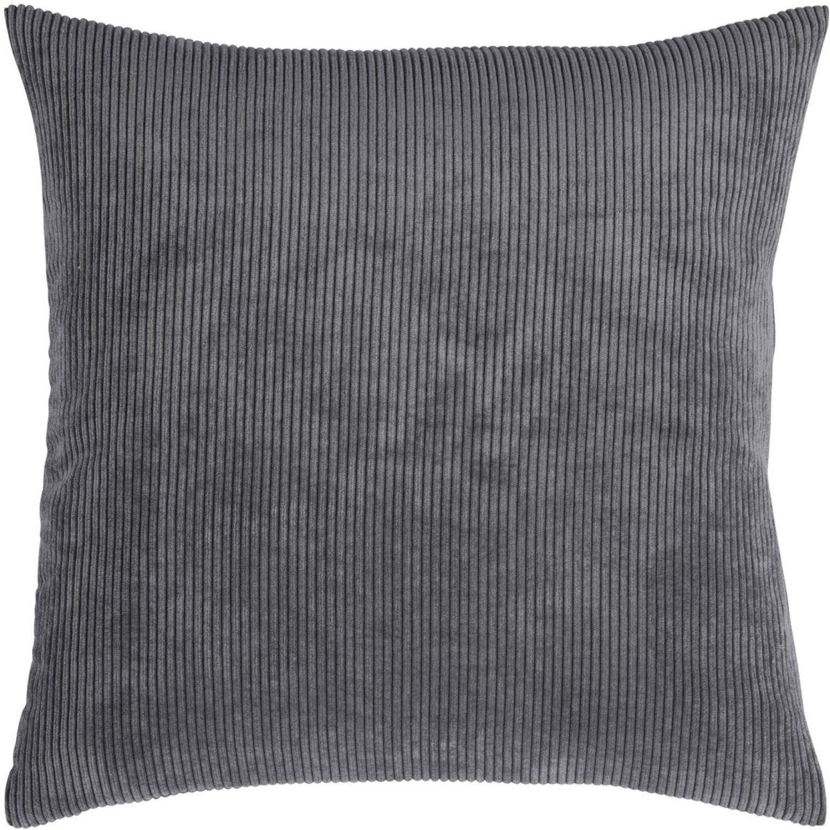 Kussenhoes met Corduroy Look - Zachte Ribfluweel Textuur - Scandinavisch Woonaccent - Vierkante Hoes voor Bank en Stoel