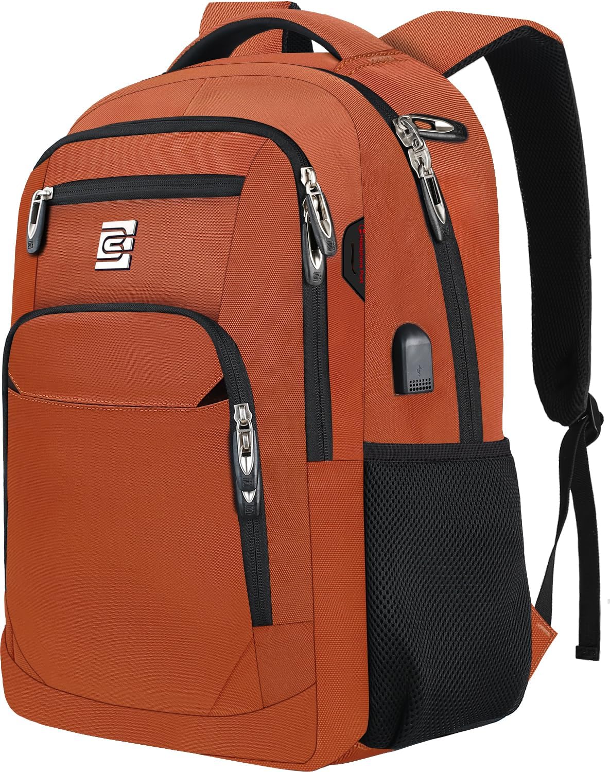Premium Laptop Rugzak met USB-Oplaadpoort & Diefstalbeveiliging 15,6 inch - Waterafstotend & Ergonomisch