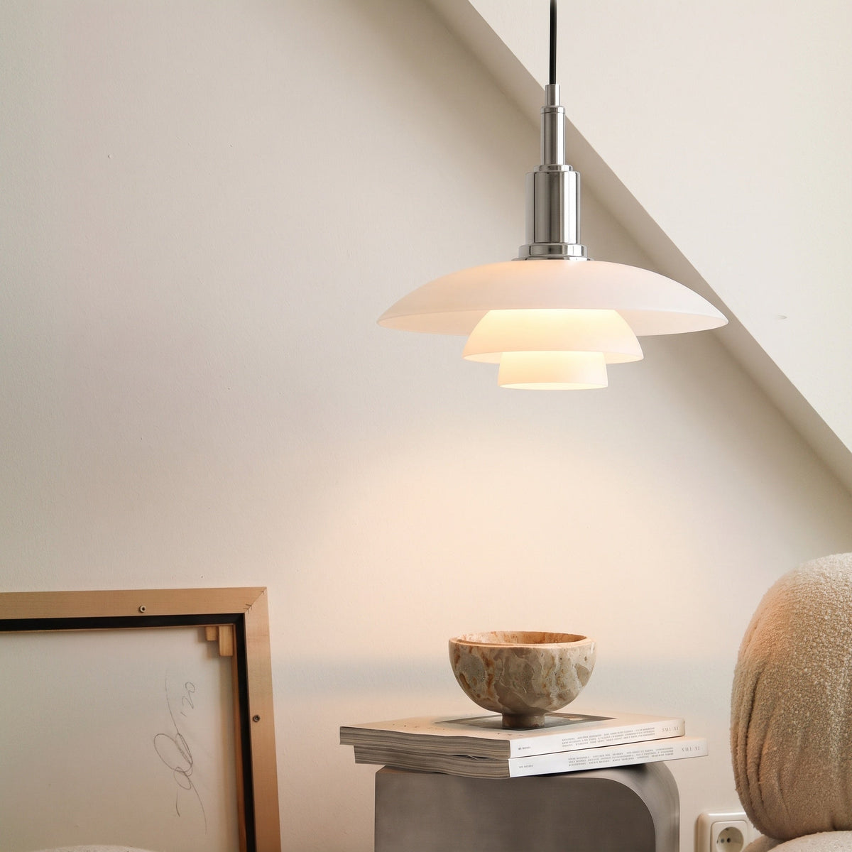 Scandinavische Hanglamp E27 LED Verstelbaar Glas Metaal Eetkamer Keuken Leeshoek Modern Design Woonkamer