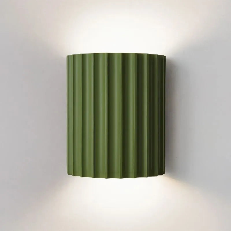 Wandlamp Rond LED Dimbaar Hars Muurdecoratie Kleuraccent Sfeerlicht Leeshoek Gang Slaapkamer Woonkamer