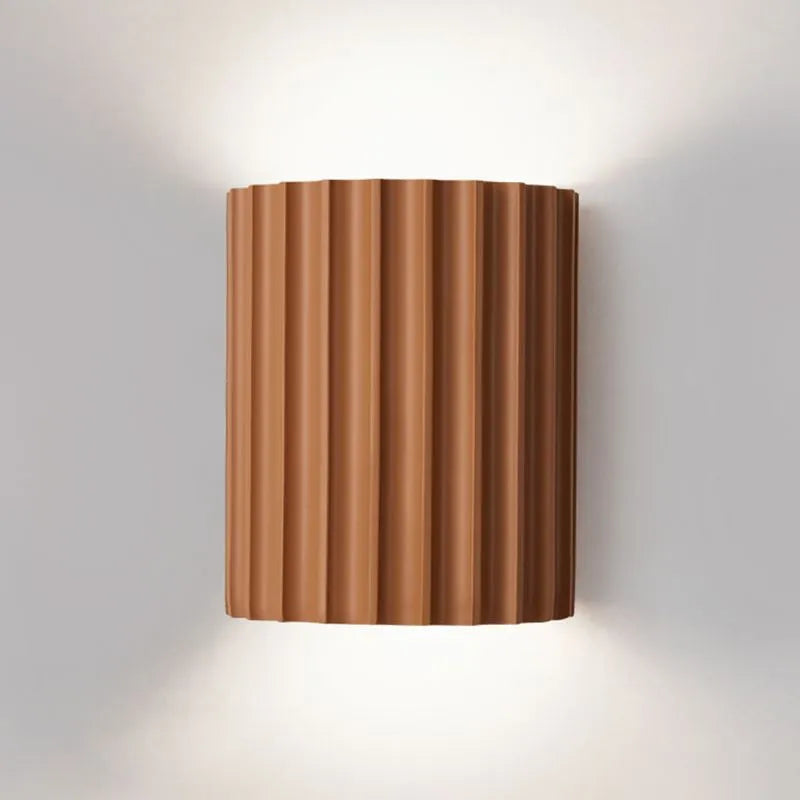 Wandlamp Rond LED Dimbaar Hars Muurdecoratie Kleuraccent Sfeerlicht Leeshoek Gang Slaapkamer Woonkamer
