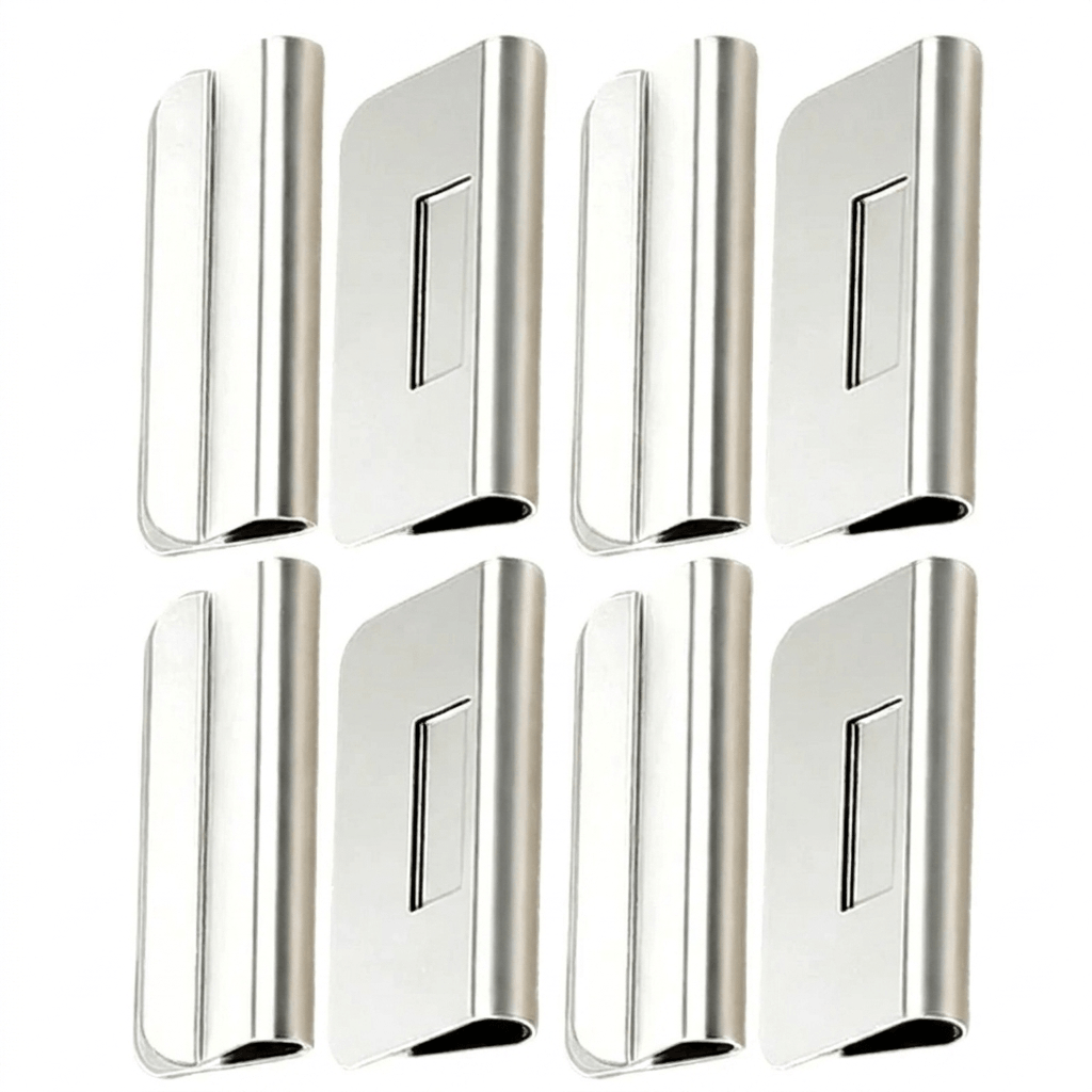 Magnetische Gordijnclips Set voor Volledige Verduistering Slaapkamer Woonkamer Raamdecoratie Lichtwerend