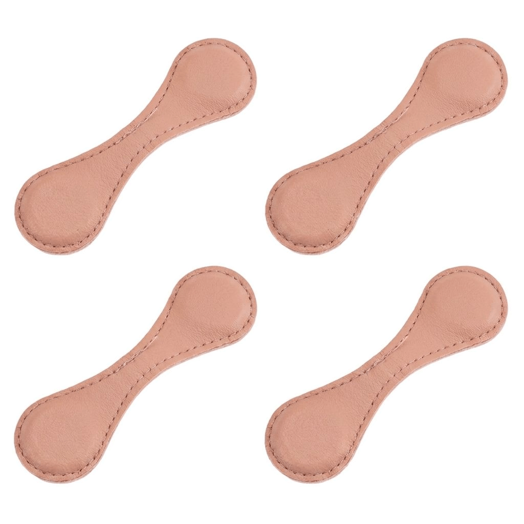 Magnetische Boekenlegger Leer 4-Pack Beige Zwart Bruin voor Romans Planners Journals Tijdloos Elegant Design