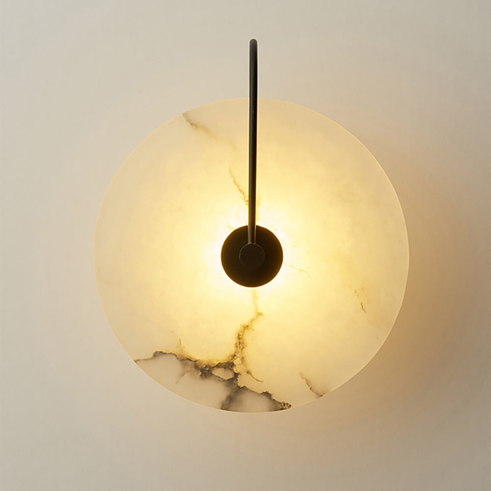 Moderne Marmeren Wandlamp met LED-verlichting - Stijlvolle Binnenverlichting voor Hal & Woonkamer