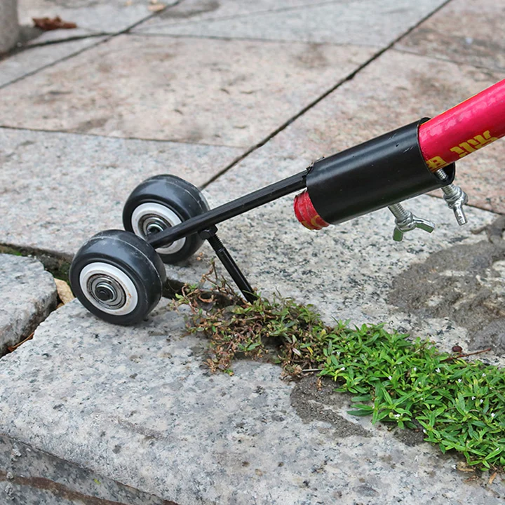 Onkruidverwijderaar voor spleten en voegen | Handgereedschap voor tuin | Effectieve onkruidbestrijding zonder chemicaliën | Duurzaam metaal met dubbele haak