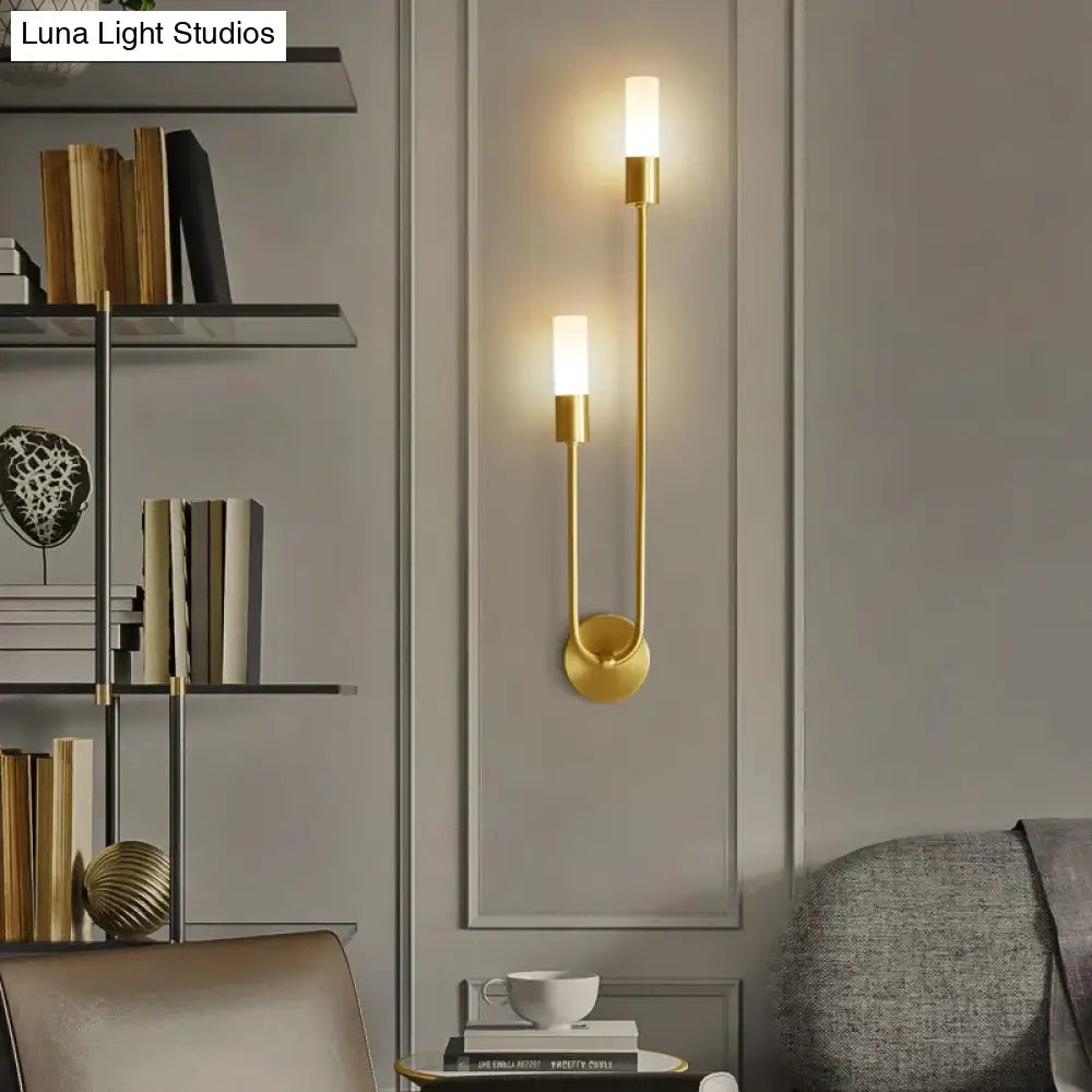 Minimalistische LED Wandlamp Slaapkamer Zwart Goud Verstelbare Lichtrichting Modern Design Leeslamp Sfeerverlichting