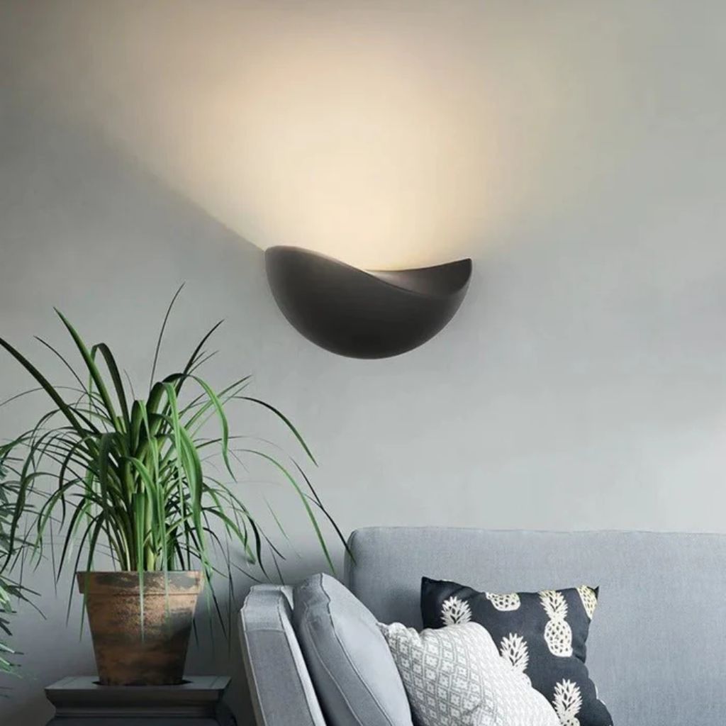 Halfronde LED Wandlamp Aluminium 20cm Warm Neutraal Wit Licht Slaapkamer Woonkamer Gang Waterdicht IP65