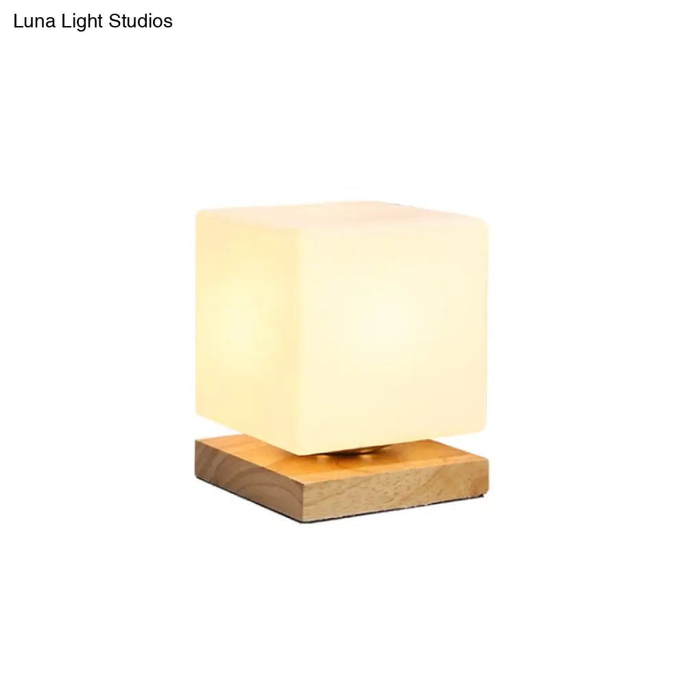 Tafellamp met Glazen Kap Wit Modern Design Leeslamp Bureau Verlichting E26 E27 Fitting Sfeerlamp Tafel