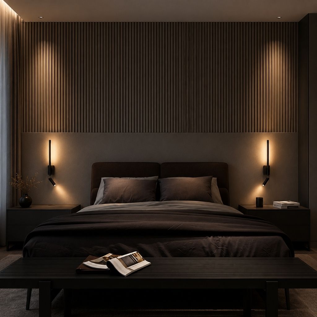 Wandlamp Slaapkamer met Draaibare Leeslamp 345° Rotatie Zwart Wit Aluminium Indirect Licht Moderne Verlichting