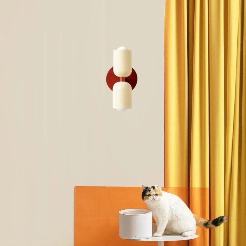 Dubbelkoppige Wandlamp LED Aluminium - Up & Down Verlichting voor Gevel, Terras, Hal & Woonkamer