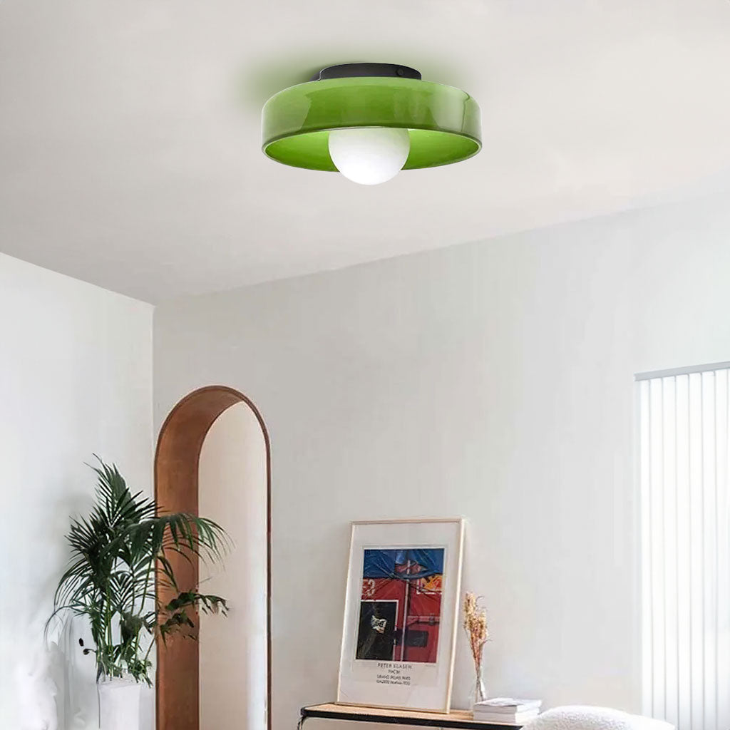 Glazen Schijf Plafondlamp & Wandlamp - Moderne Designverlichting in Glas