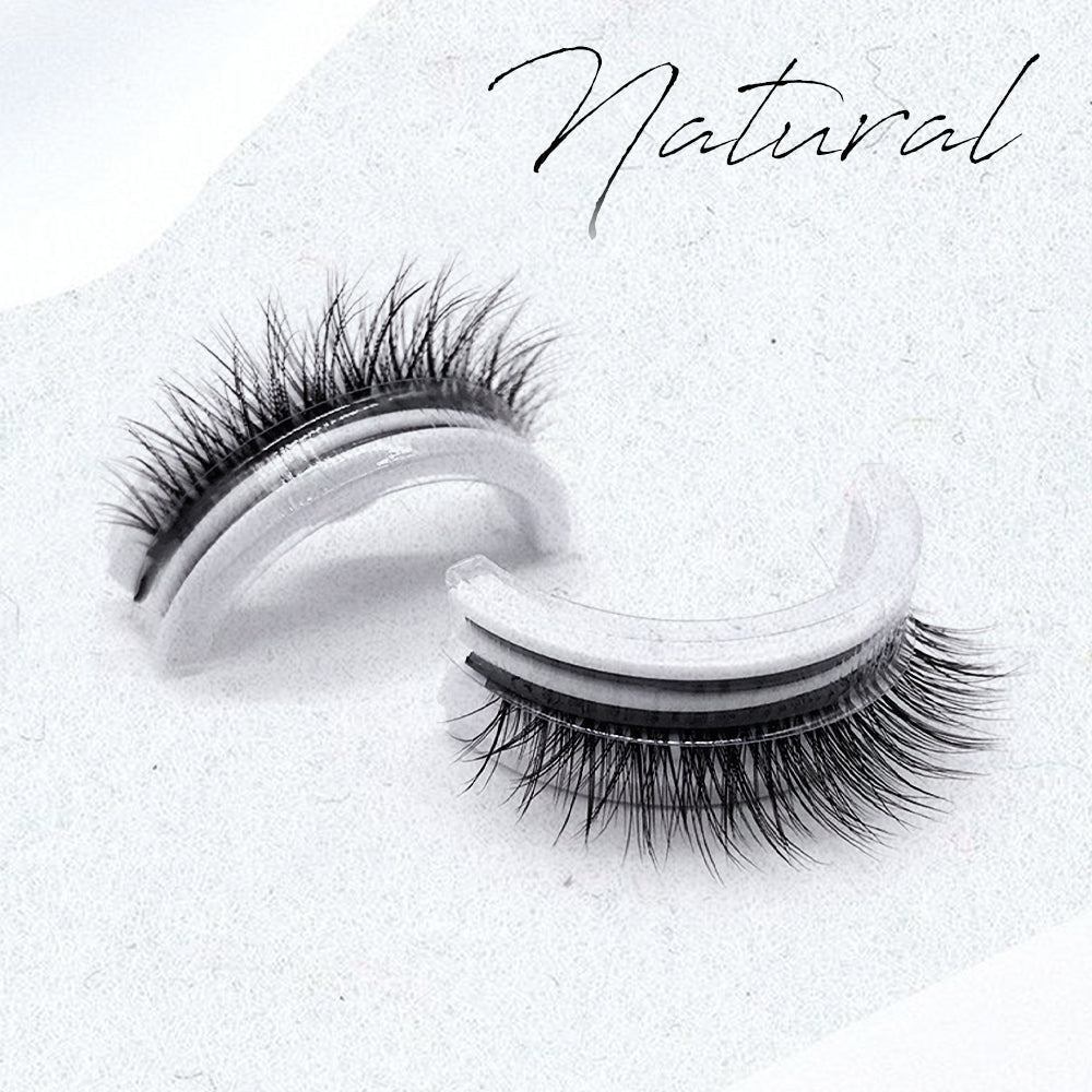 Herbruikbare Zelfklevende Nepwimpers Waterbestendig Natuurlijke Look zonder Lijm Valse Wimpers Oogmake-up