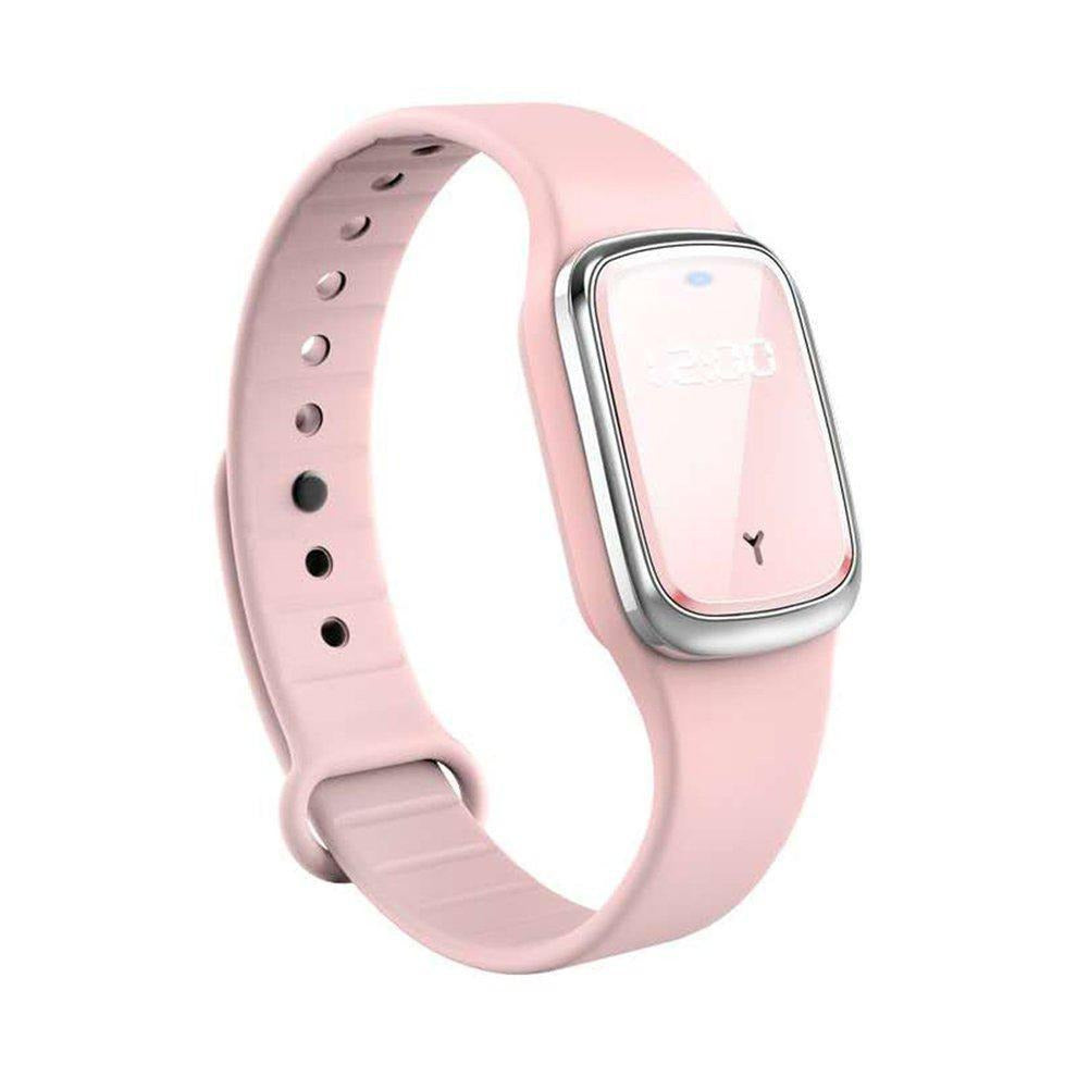 Ultrasonische Muggenarmband met 3 Frequentiemodi USB-Oplaadsysteem Insectenbescherming Camping Outdoor
