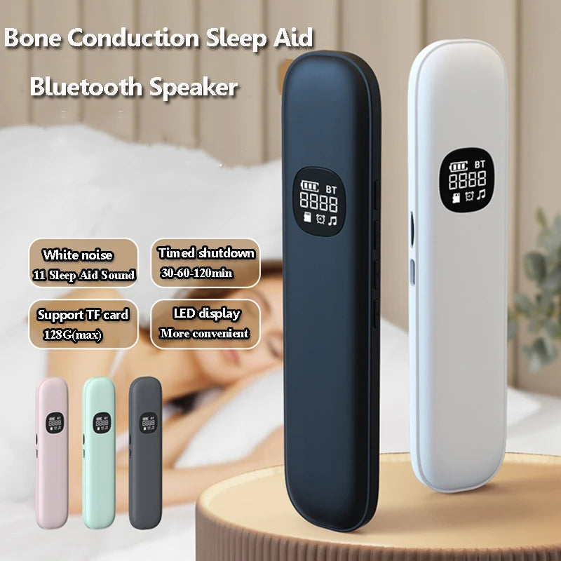 Slaapspeaker met Botgeleiding Technologie Geluidsvibratie Kussen Bluetooth Slaaphulp Onder Hoofdkussen