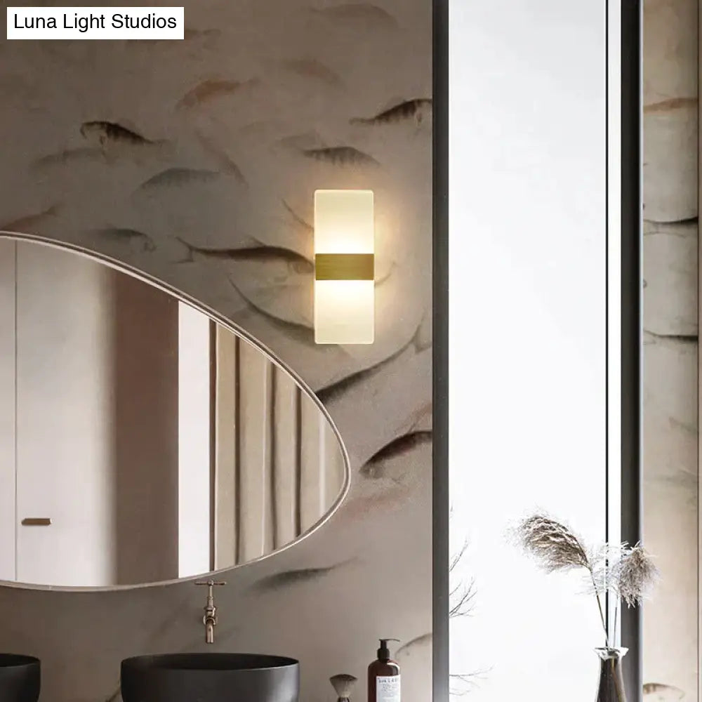 Koperen Wandlamp LED E27 29cm Woonkamer Slaapkamer Studeerkamer Kantoor Moderne Interieurverlichting