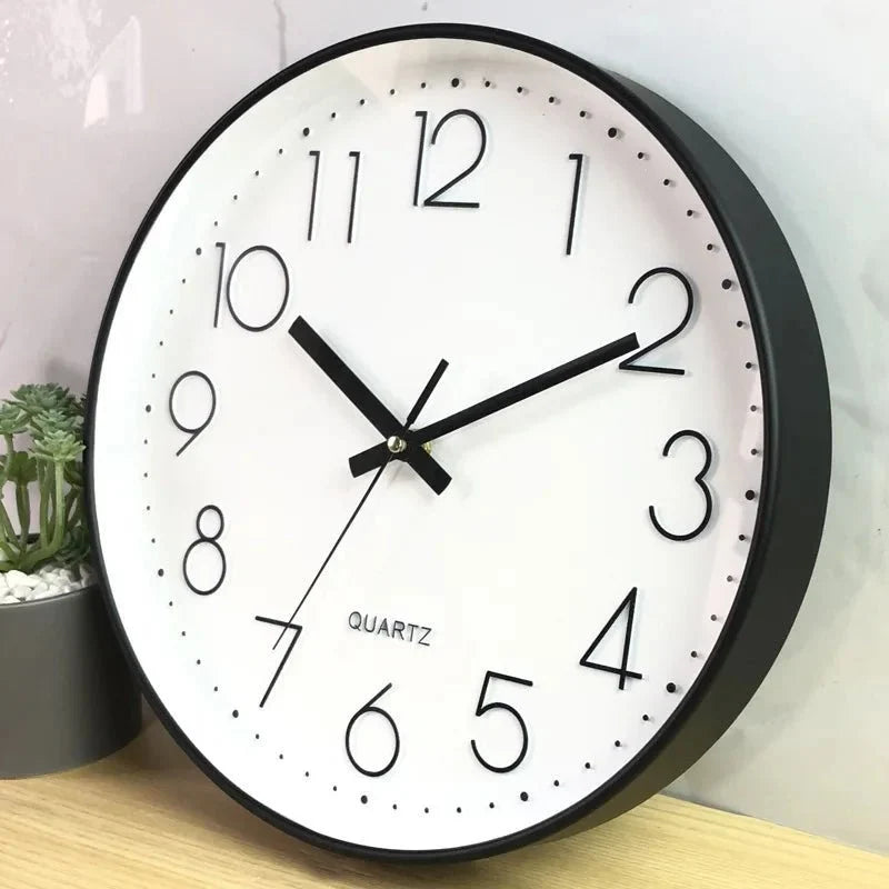 Wandklok Stille Uurwerk Scandinavisch Minimalistisch Design 30cm Woonkamer Slaapkamer Kantoor Decoratie
