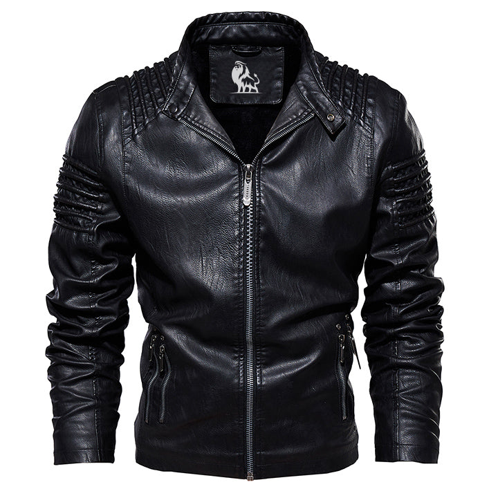 Leren Motorjas Kunstleer Zwart Waterdicht Krasvast Heren Dames Streetwear Biker Jas Premium PU Leder