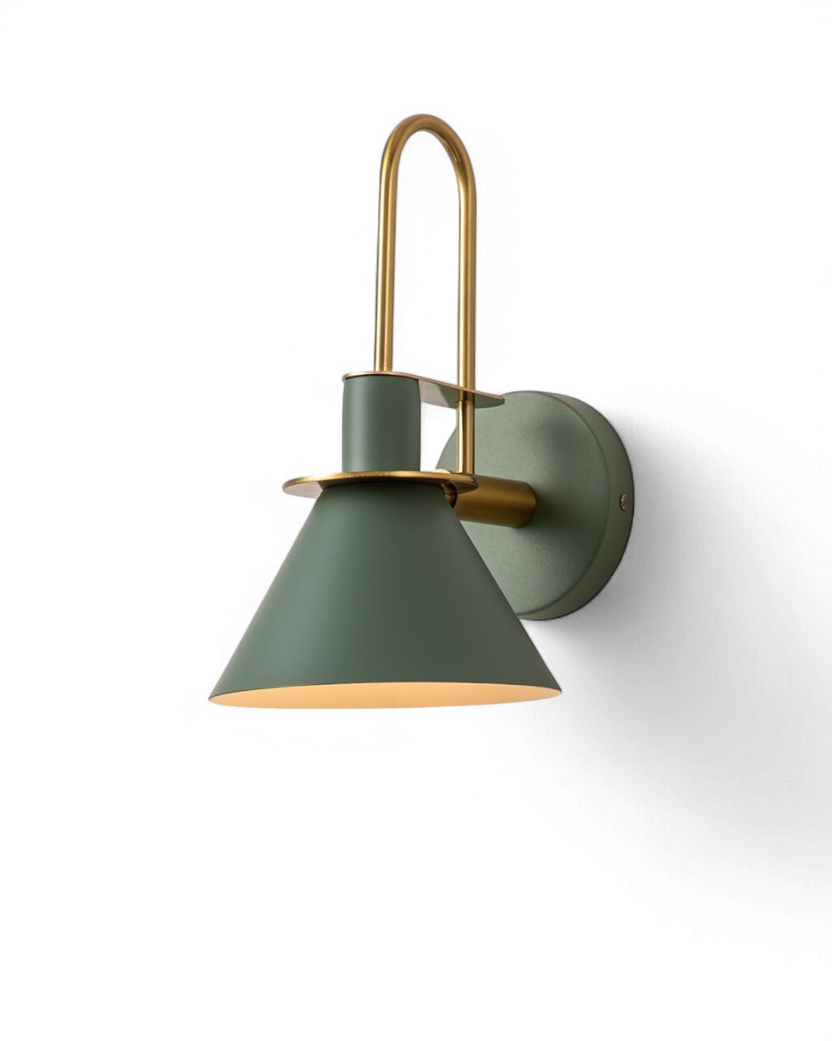 Moderne wandlamp van travertin en hout met warm wit licht - minimalistische design muurlamp voor woonkamer en slaapkamer